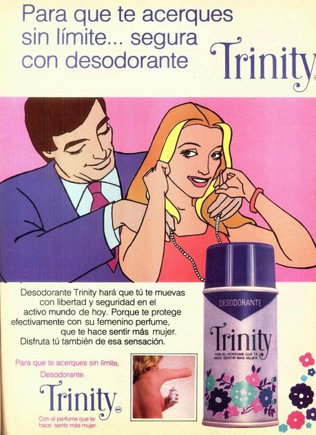 REVISTA BUENHOGAR: DESODORANTE TRINITY.