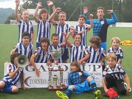 El Deportivo Alevín gana el Torneo Galo Cup