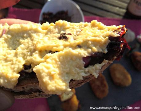 Ajoblanco de ajo negro y su croquetización #ElAsaltablogs