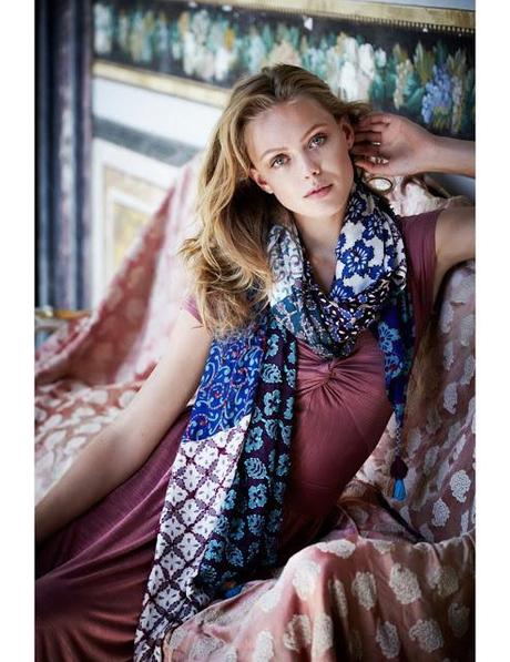 Fantástico Catálogo Primaveral 2013 de Anthropologie con Frida Gustavsson!