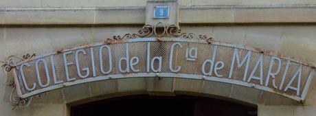 Vasconia en dos ruedas: Orduña, 2ª parte Colegio de la Compañía de María.
