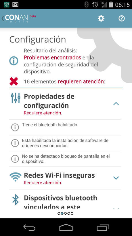 CONAN mobile. Seguridad para tu móvil