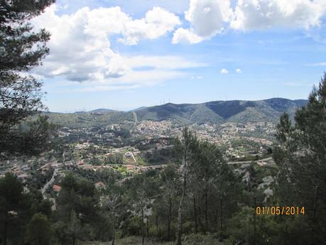 Gavà - Begues - Puig Bernat (Vallirana) - Olesa - Begues - Gavà   01/05/2014