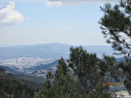 Gavà - Begues - Puig Bernat (Vallirana) - Olesa - Begues - Gavà   01/05/2014