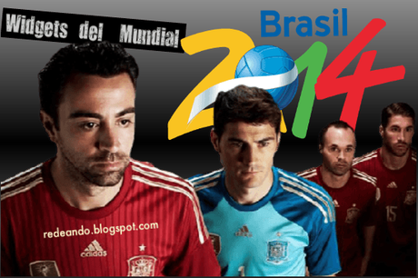 Widgets del Mundial de futbol 2014