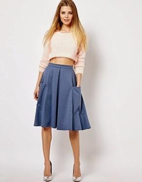 tendencias street style faldas midi