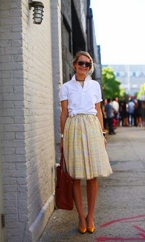 tendencias street style faldas midi