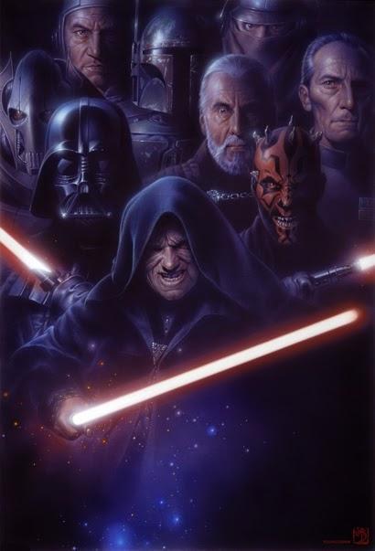 Material de Star Wars:Ilustraciones,RPG y mucho mas
