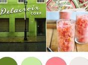 Colour board #50. Watermelon