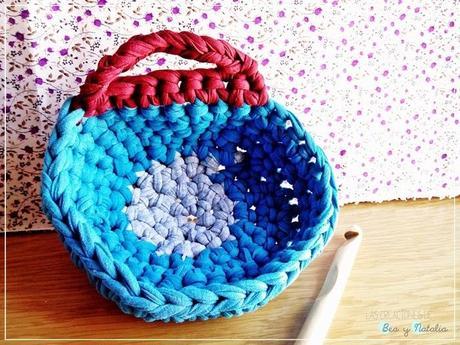 Mini cesto de trapillo IV