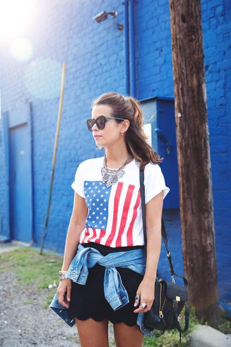 American Flag American_Flag_Top-Dallas-Asos_Skirt-Denim_JAcket-Outfit-Street_Style-4