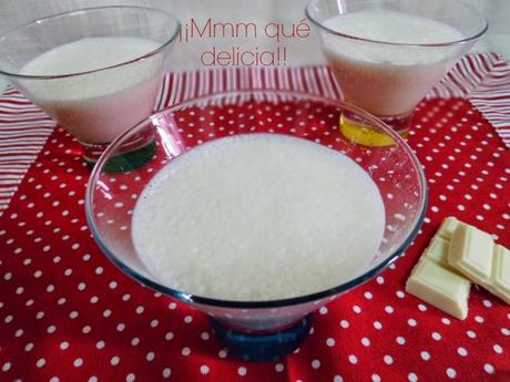 MOUSSE DE CHOCOLATE BLANCO