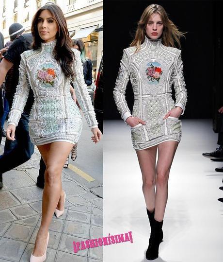 kim kardashian balmain