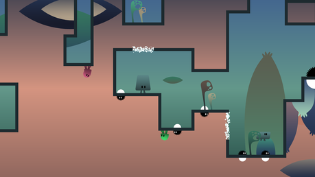 Impresiones de ibb & obb. Plataformas y puzles elegantes para dos