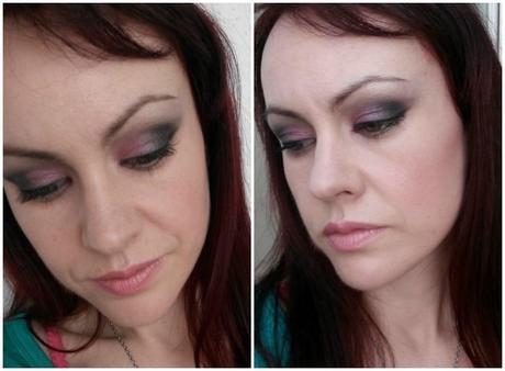 Maquillaje 04: Fucsia y gris plomo Maquillaje 04: Fucsia y gris plomo