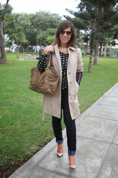 Mis looks, Burberry, Lala Love , zapatos, outfit post, fashion blogger, Patricia Arata