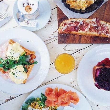 Decorativos desayunos en Brunch and Cake BCN.