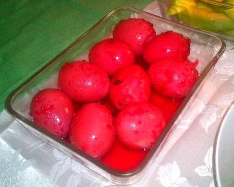huevos encurtidos
