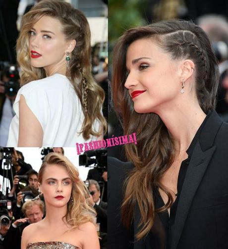 trenza a un lado cannes2014