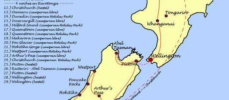 Ruta Nueva Zelanda