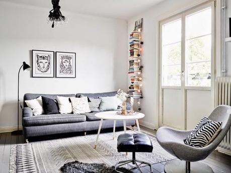 Un dúplex de estilo nórdico