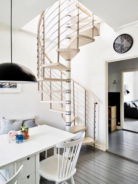 Un dúplex de estilo nórdico