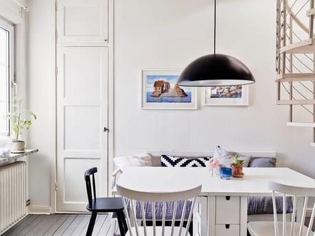 Un dúplex de estilo nórdico