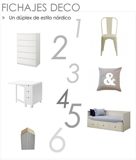 Un dúplex de estilo nórdico