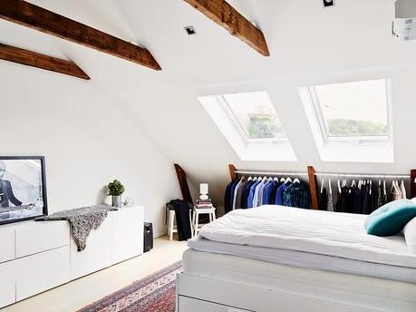 Un dúplex de estilo nórdico