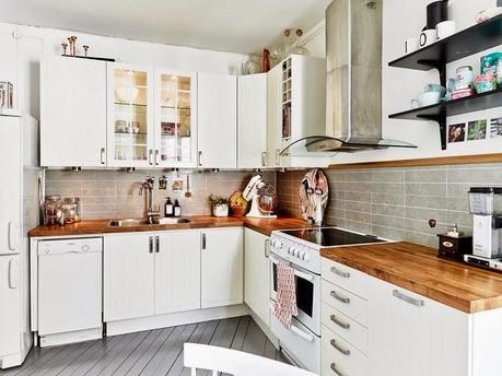 Un dúplex de estilo nórdico