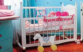 Coloridos dormitorios de bebés.