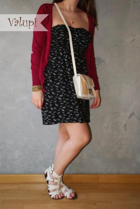 Outfit low cost: Vestido con pajaritos
