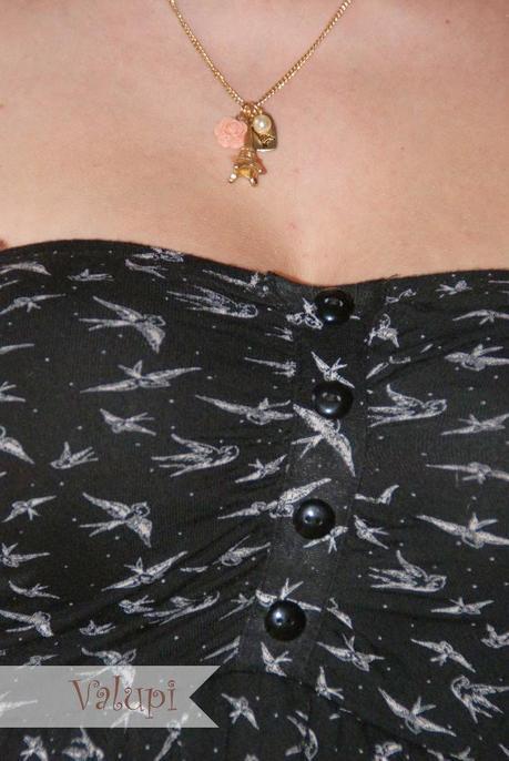 Outfit low cost: Vestido con pajaritos