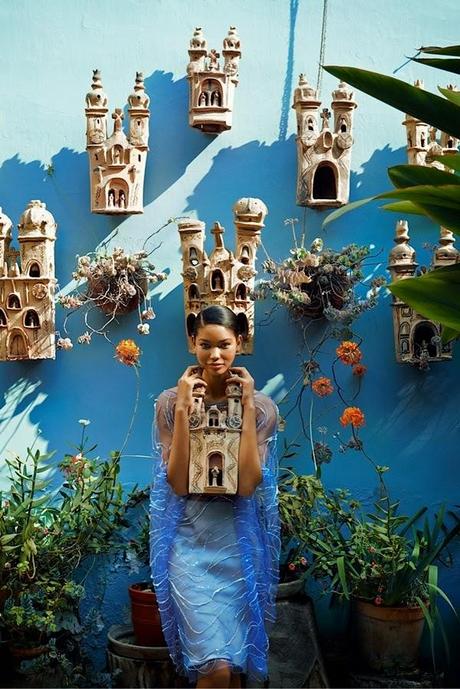 Chanel Iman&Harper's Bazaar