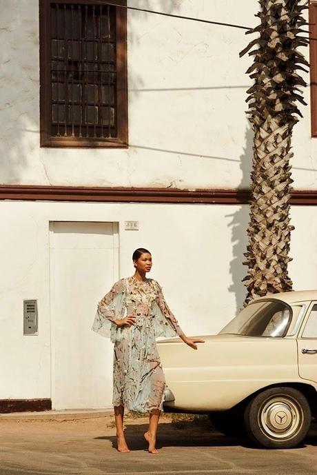 Chanel Iman&Harper's Bazaar