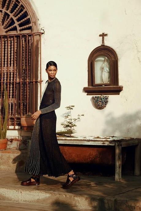 Chanel Iman&Harper's Bazaar