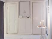 hall blanco inmaculado