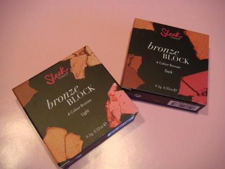 Bronze BLOCK (Light & Dark) de Sleek...Sol en tu piel!!. Bronze BLOCK (Light & Dark) de Sleek...Sol en tu piel!!.