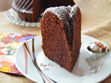 Bundt cake de chocolate