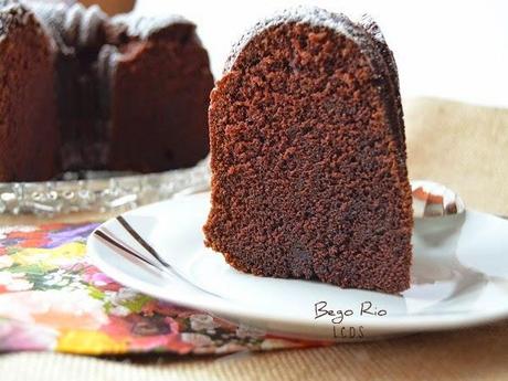 Bundt cake de chocolate