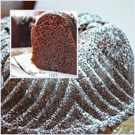 Bundt cake de chocolate