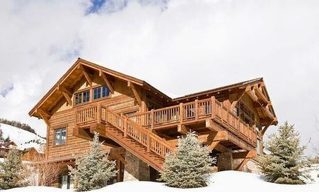 Chalet Rustico en las Montanas de Montana