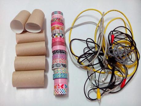 Tutorial DIY: recogecables!!