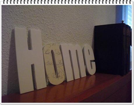 DIY: HOME con cartón pluma en diez minutos!