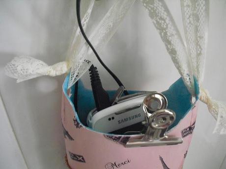 DIY Cesta para el cargador.