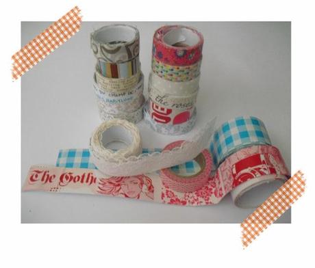 Tutorial: ¡¡como hacer washi tape y fabric tape en casa!!