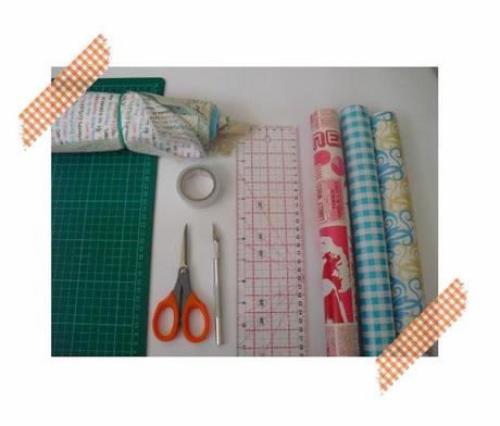 Tutorial: ¡¡como hacer washi tape y fabric tape en casa!!