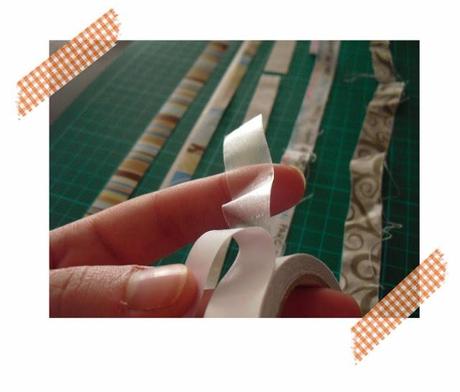 Tutorial: ¡¡como hacer washi tape y fabric tape en casa!!