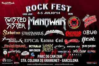 Gamma Ray, Kreator y Rat-Zinger completan el Rock Fest Bcn