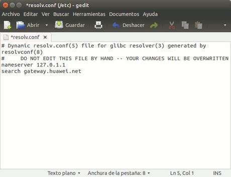 Como cambiar los DNS en Ubuntu